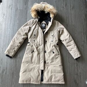 Canada Goose Kensington With Fur Down Parka Size XS